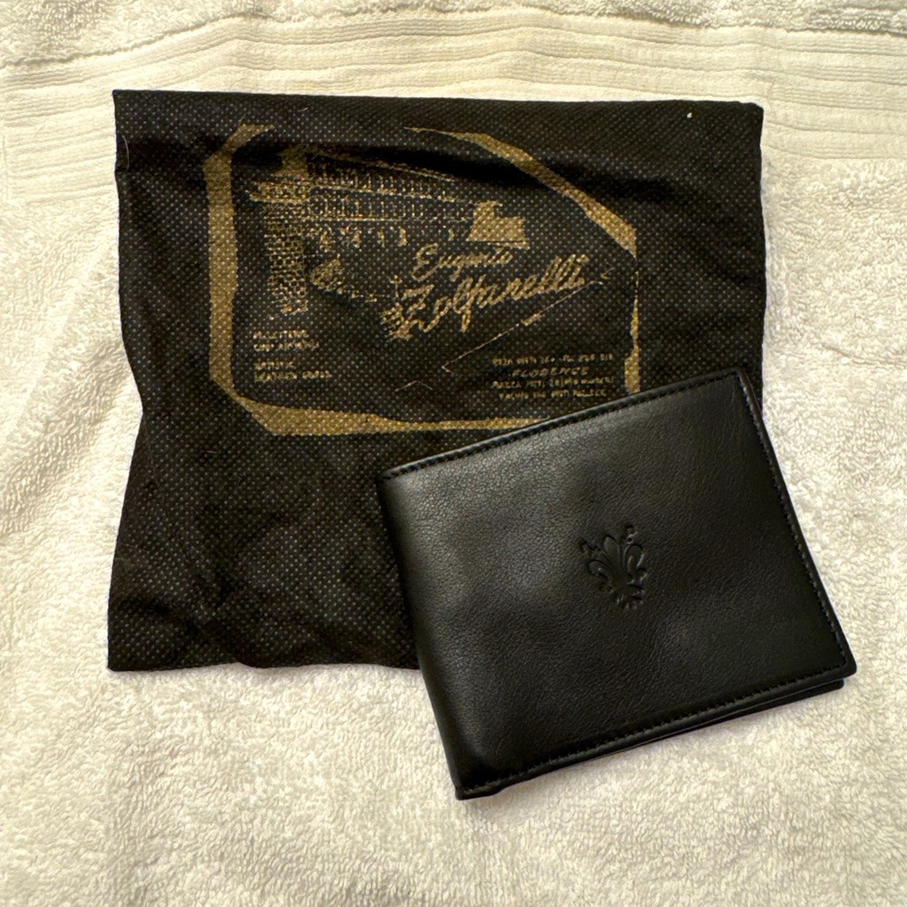 Zolfanelli Italian leather wallet, from Florence, Italy